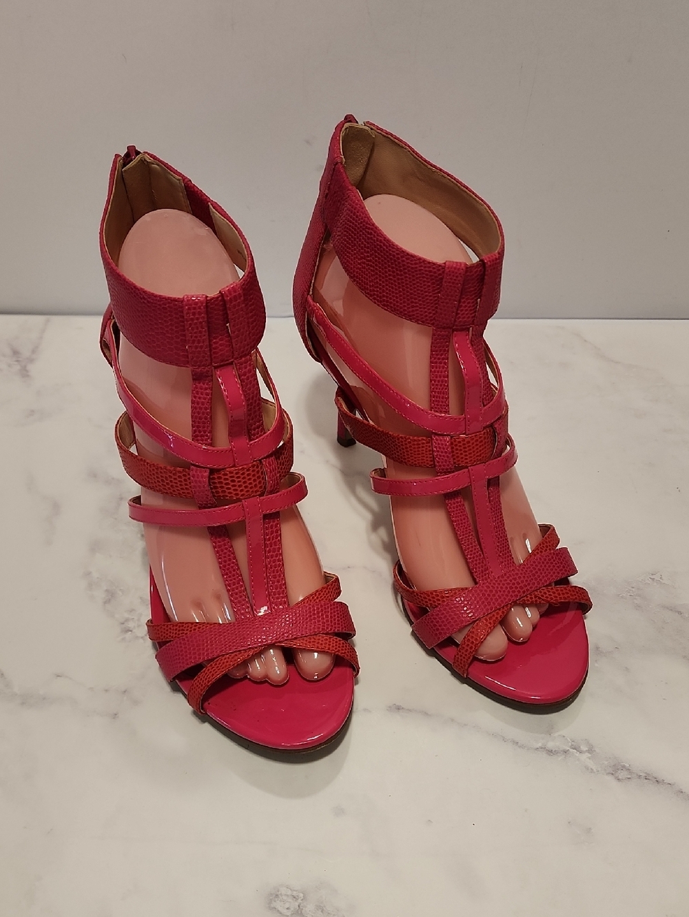 Nine West Women's Strappy High-Heel Sandals in Pink